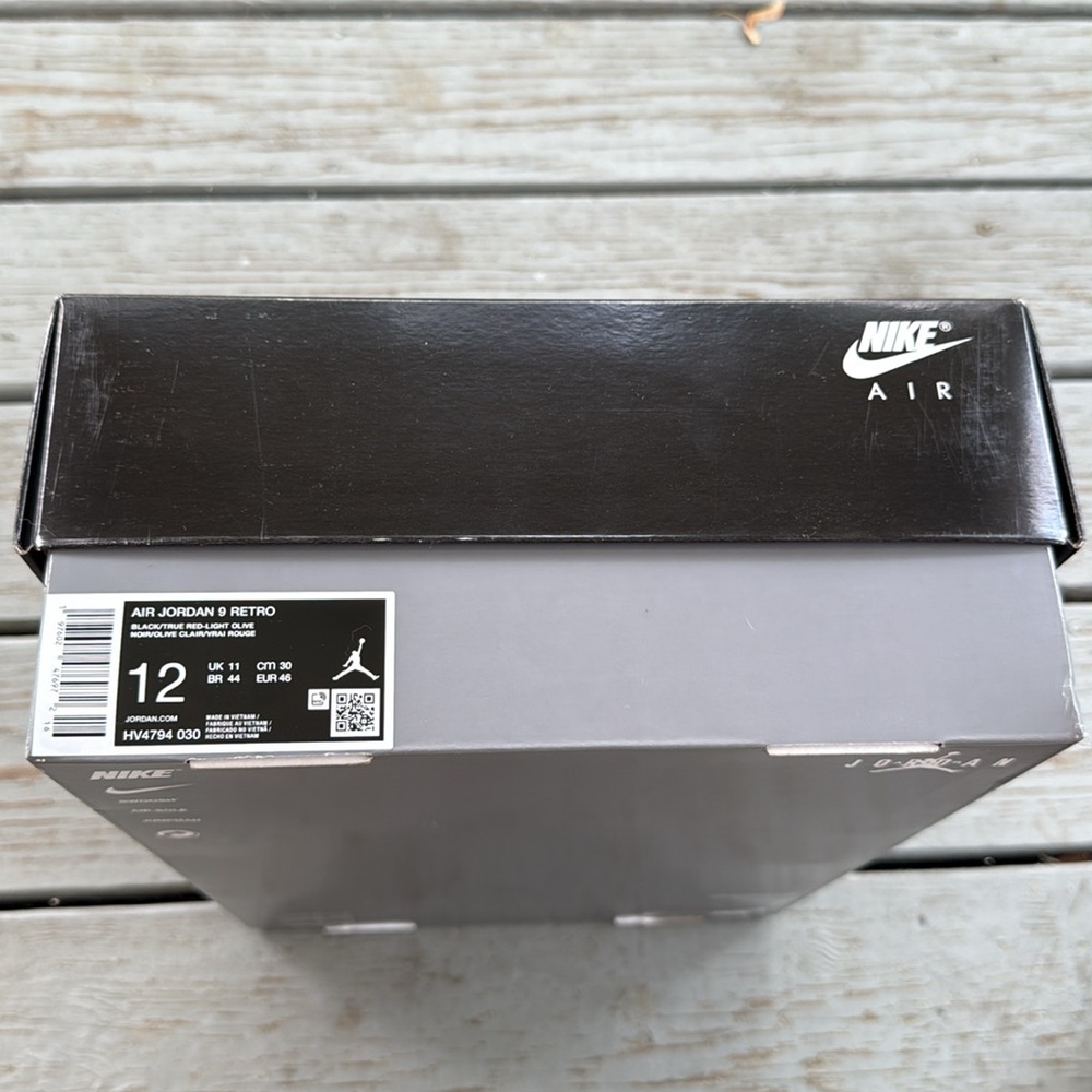 VNDS Air Jordan 9 Retro “Olive” 2024 - Picture 13 of 15